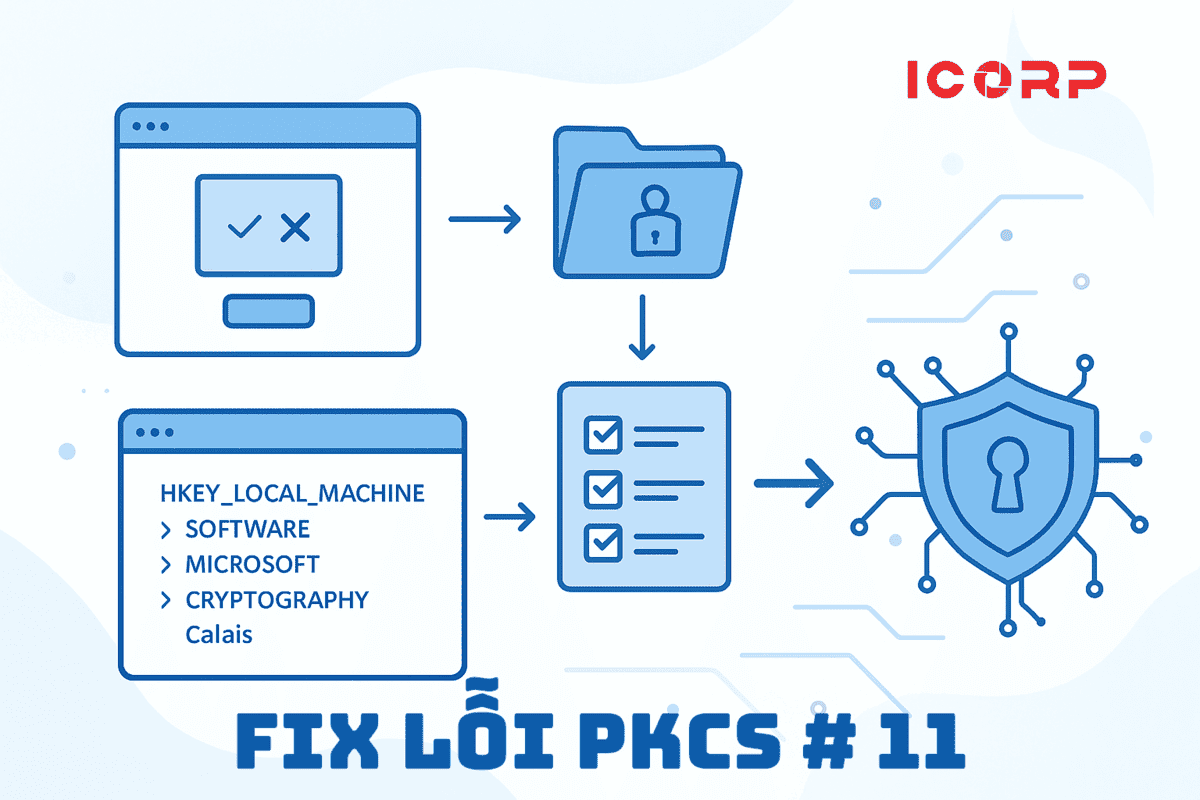 Fix Lỗi PKCS # 11 trên CKS I-CA